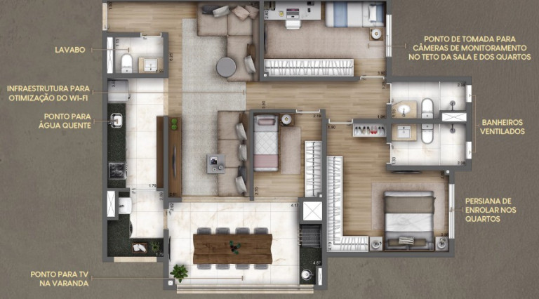 Imagem Imóvel com 3 Quartos à Venda, 93 m² em Vila Leopoldina - São Paulo