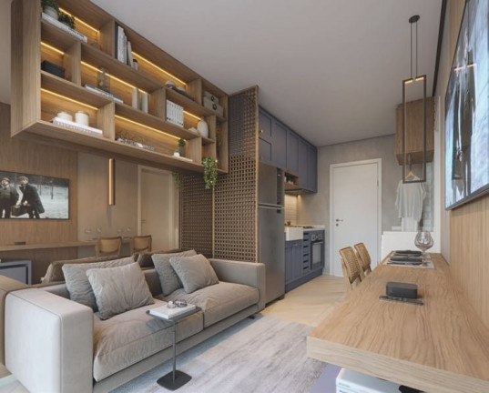 Imagem Apartamento com 1 Quarto à Venda, 27 m² em Campo Belo - São Paulo