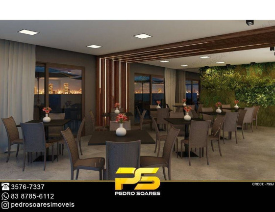 Foto do imóvel Apartamento com 2 Quartos à Venda, 33 m² em Intermares - Cabedelo