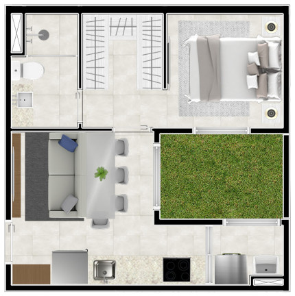 Imagem Apartamento com 1 Quarto à Venda, 25 m² em Vila Sônia - São Paulo Imagem Apartamento com 1 Quarto à Venda, 25 m² em Vila Sônia - São Paulo