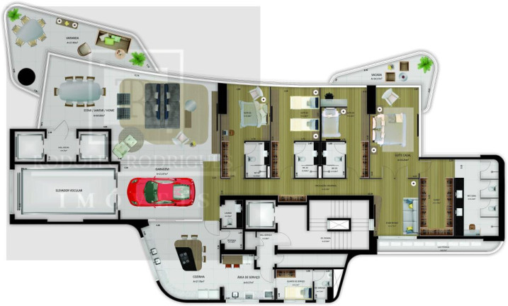 Imagem Apartamento com 4 Quartos à Venda, 368 m² em Meireles - Fortaleza