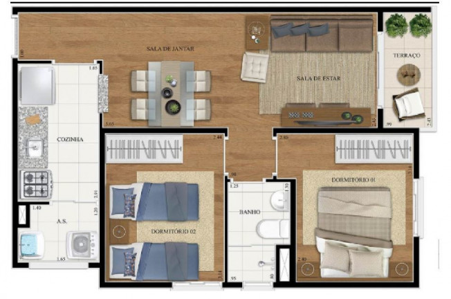 Imagem Studio com 1 Quarto à Venda, 37 m² em Jardim Vila Formosa - São Paulo