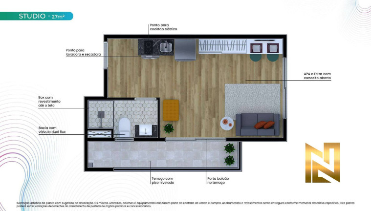 Imagem Apartamento à Venda, em Brooklin Paulista - São Paulo Imagem Apartamento à Venda, em Brooklin Paulista - São Paulo