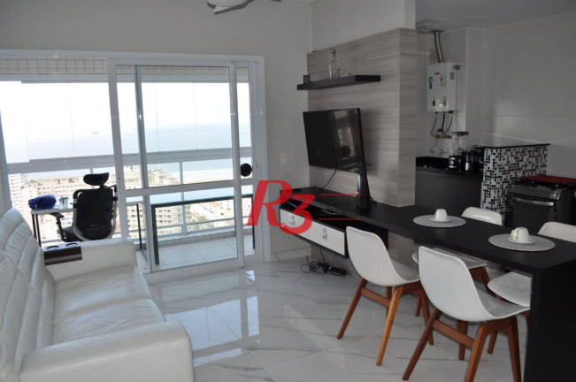 Imagem Apartamento com 2 Quartos à Venda, 80 m² em Gonzaga - Santos