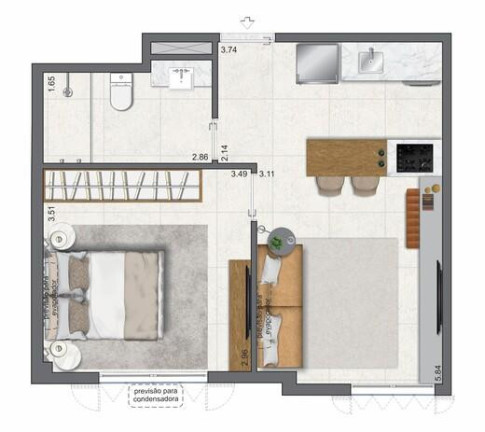 Imagem Apartamento com 2 Quartos à Venda, 59 m² em Leblon - Rio De Janeiro