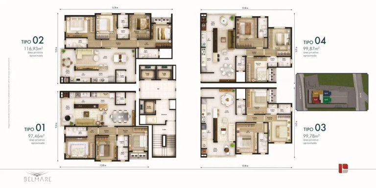 Imagem Apartamento com 3 Quartos à Venda, 99 m² em Centro - Itapema Imagem Apartamento com 3 Quartos à Venda, 99 m² em Centro - Itapema