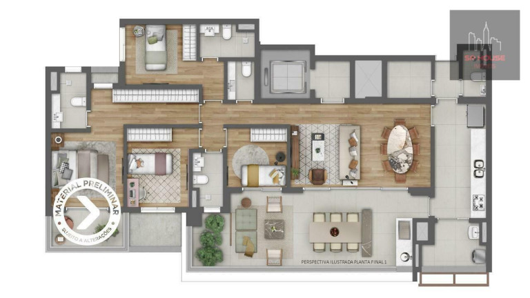 Imagem Apartamento com 4 Quartos à Venda, 167 m² em Vila Romana - São Paulo