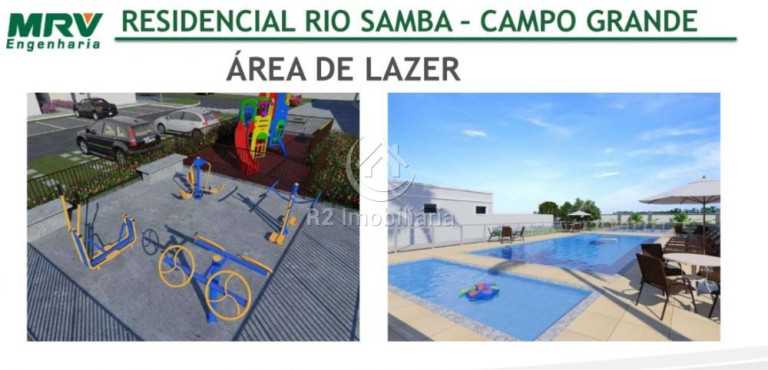 Imagem Apartamento com 2 Quartos à Venda, 42 m² em Campo Grande - Rio De Janeiro