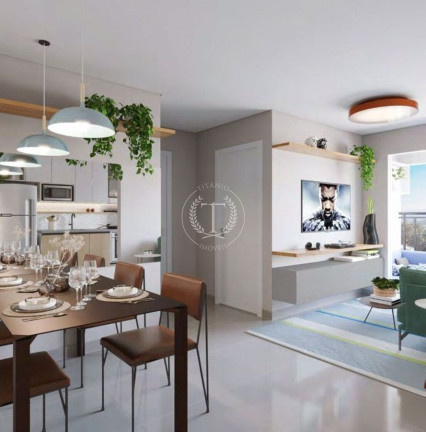 Imagem Apartamento com 2 Quartos à Venda, 47 m² em Vila Palmares - Santo André