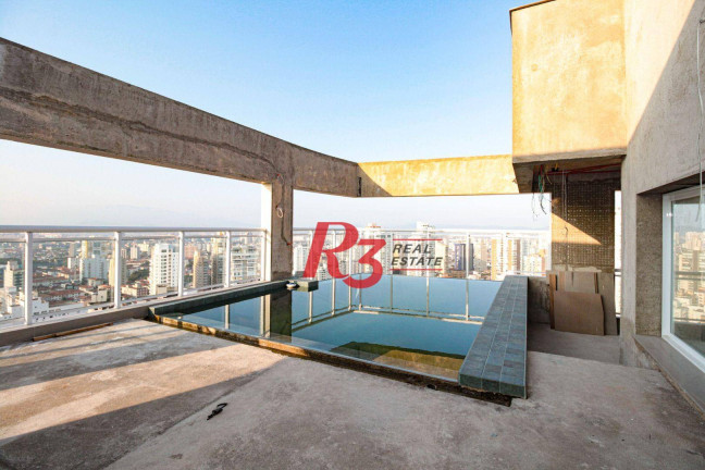 Imagem Cobertura com 4 Quartos à Venda, 285 m² em Boqueirão - Santos Imagem Cobertura com 4 Quartos à Venda, 285 m² em Boqueirão - Santos