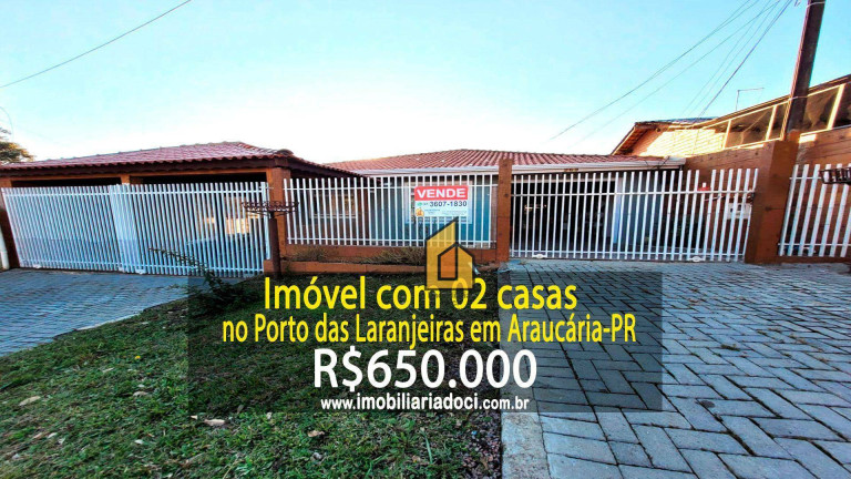 Casa com 3 Quartos à Venda, 238 m² em Porto Das Laranjeiras - Araucária