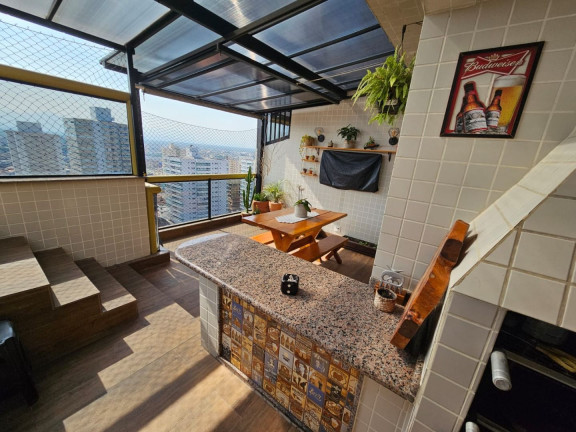Imagem Cobertura com 3 Quartos à Venda, 200 m² em Aviação - Praia Grande