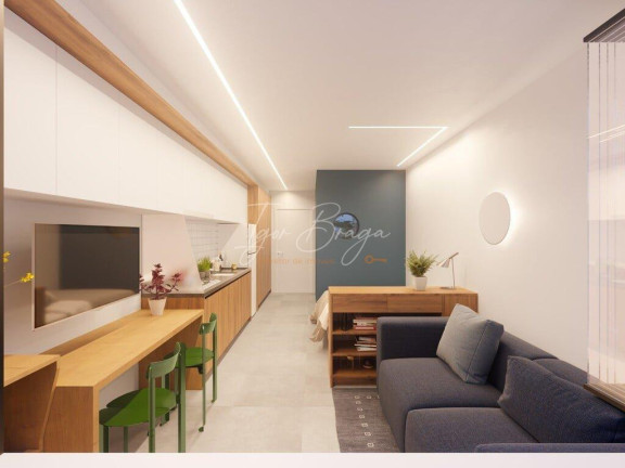 Imagem Imóvel com 1 Quarto à Venda, 26 m² em Bacacheri - Curitiba