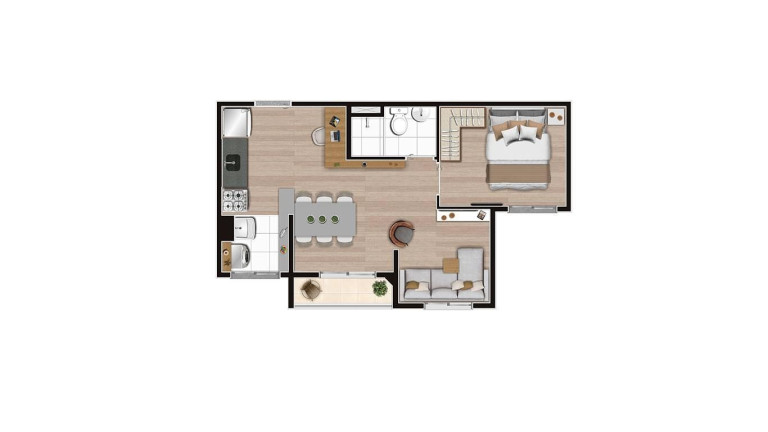 Imagem Imóvel com 2 Quartos à Venda, 37 m² em Morumbi - São Paulo Imagem Imóvel com 2 Quartos à Venda, 37 m² em Morumbi - São Paulo
