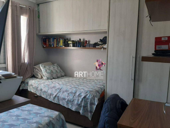 Imagem Apartamento com 2 Quartos à Venda, 49 m² em Vila Palmares - Santo André