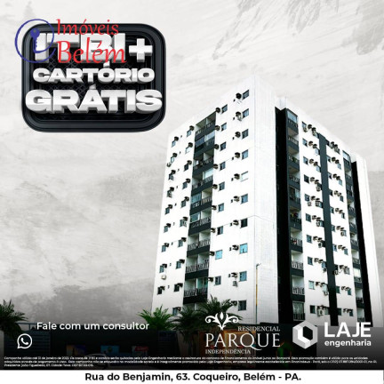 Imagem Apartamento com 2 Quartos à Venda, 63 m² em Coqueiro - Belém Imagem Apartamento com 2 Quartos à Venda, 63 m² em Coqueiro - Belém