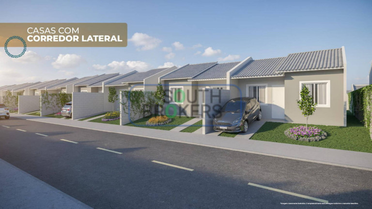 Imagem Casa de Condomínio com 2 Quartos à Venda, 51 m² em Campo Largo Da Roseira - São José Dos Pinhais
