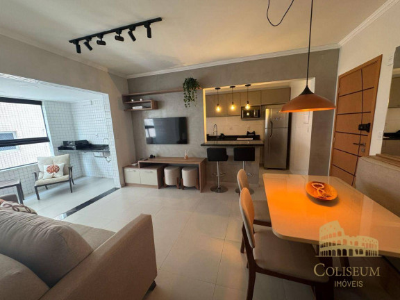 Imagem Apartamento com 2 Quartos para Alugar, 74 m² em Canto Do Forte - Praia Grande