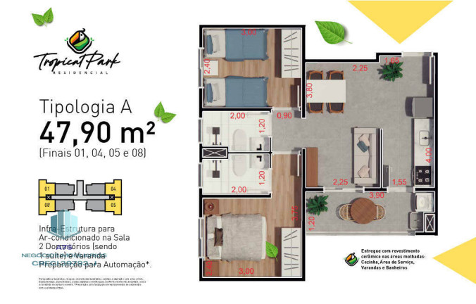 Imagem Apartamento com 2 Quartos à Venda, em Jardim Novo Mundo - Sorocaba Imagem Apartamento com 2 Quartos à Venda, em Jardim Novo Mundo - Sorocaba