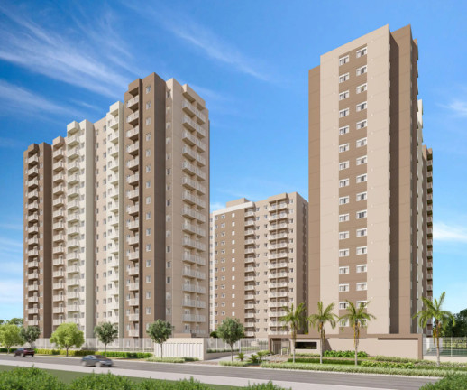 Apartamento com 2 Quartos à Venda, 34 m² em Campo Grande - São Paulo