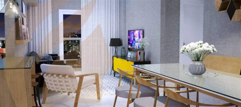 Imagem Apartamento com 2 Quartos à Venda, 93 m² em Aviação - Praia Grande