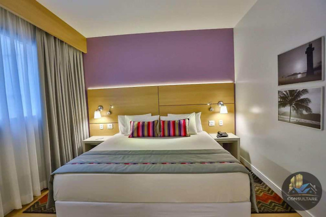 Imagem Flat com 1 Quarto à Venda, 24 m² em Pompéia - Santos