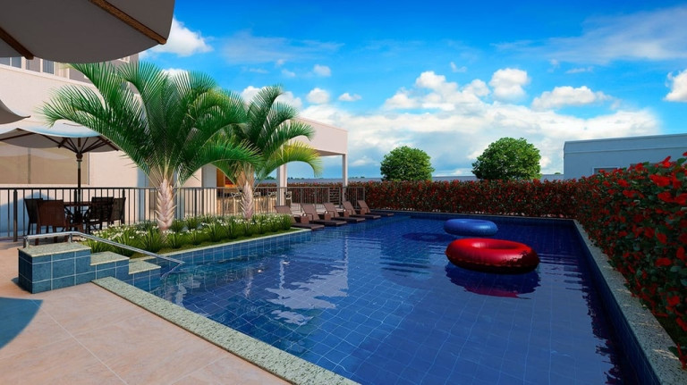 Imagem Apartamento com 2 Quartos à Venda, 53 m² em Ponta De Campina - Cabedelo