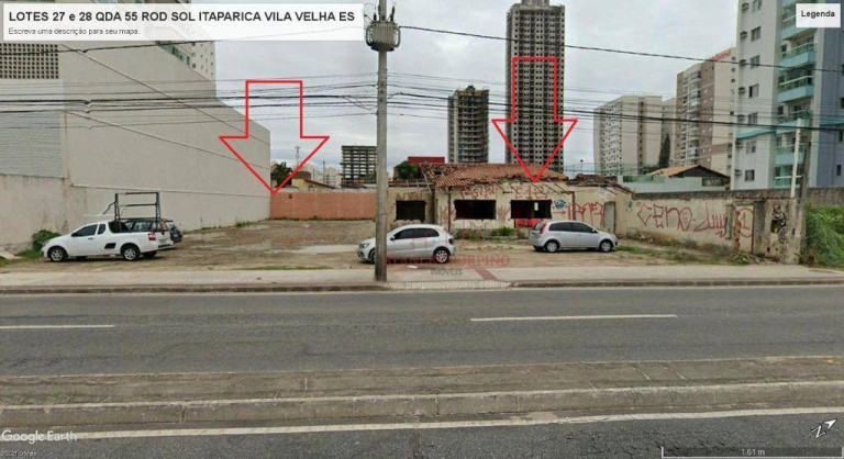 Imagem Terreno para Alugar, 1.350 m² em Itaparica - Vila Velha Imagem Terreno para Alugar, 1.350 m² em Itaparica - Vila Velha
