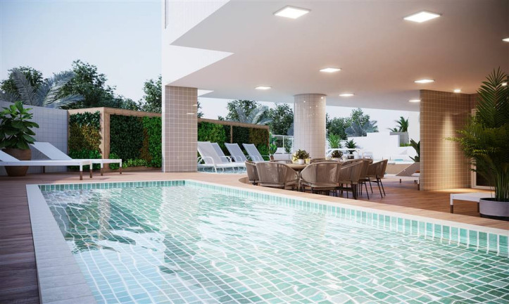 Imagem Apartamento com 2 Quartos à Venda, 67 m² em Mirim - Praia Grande