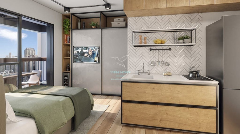 Imagem Apartamento com 2 Quartos à Venda, 40 m² em Brooklin Paulista - São Paulo Imagem Apartamento com 2 Quartos à Venda, 40 m² em Brooklin Paulista - São Paulo