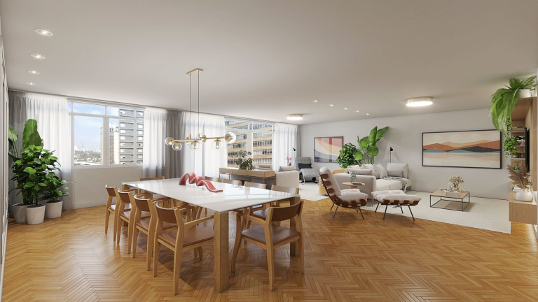 Imagem Apartamento com 3 Quartos à Venda, 219 m² em Higienópolis - São Paulo Imagem Apartamento com 3 Quartos à Venda, 219 m² em Higienópolis - São Paulo