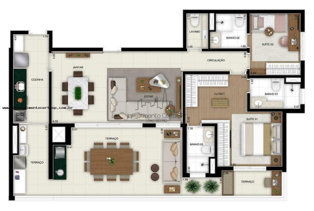 Imagem Apartamento com 3 Quartos à Venda, 118 m² em Quarta Parada - São Paulo