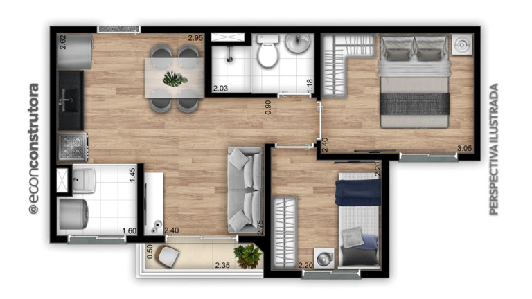 Imagem Imóvel com 2 Quartos à Venda, 32 m² em Jardim Da Pedreira - São Paulo