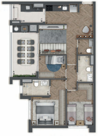 Imagem Apartamento com 3 Quartos à Venda, 83 m² em Mooca - São Paulo Imagem Apartamento com 3 Quartos à Venda, 83 m² em Mooca - São Paulo
