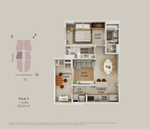 Imagem Apartamento com 2 Quartos à Venda, 69 m² em Real - Praia Grande Imagem Apartamento com 2 Quartos à Venda, 69 m² em Real - Praia Grande