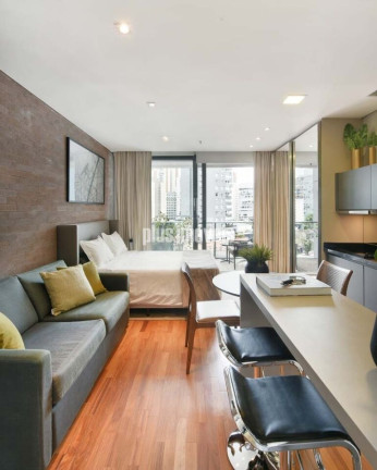 Imagem Apartamento com 1 Quarto para Alugar, 35 m² em Vila Olímpia - São Paulo Imagem Apartamento com 1 Quarto para Alugar, 35 m² em Vila Olímpia - São Paulo