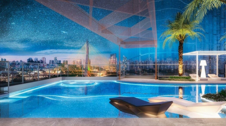 Imagem Apartamento com 1 Quarto à Venda, 102 m² em Brooklin Novo - São Paulo