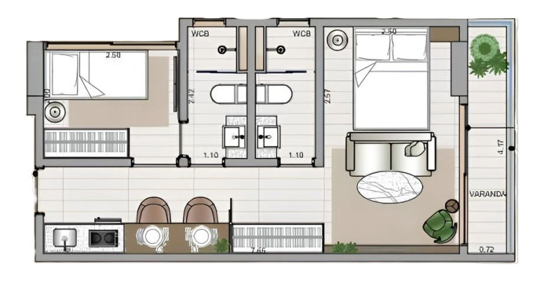 Imagem Imóvel com 1 Quarto à Venda, 18 m² em Jardim Oceania - João Pessoa Imagem Imóvel com 1 Quarto à Venda, 18 m² em Jardim Oceania - João Pessoa