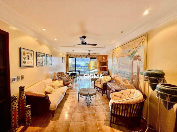 Apartamento com 4 Quartos à Venda, 130 m² em Enseada - Guarujá
