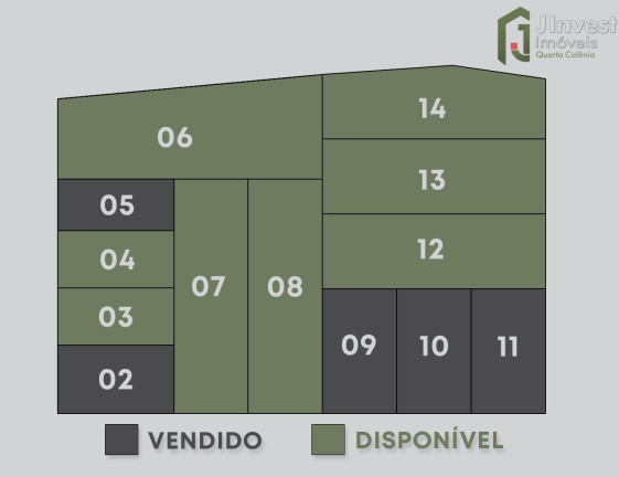 Terreno à Venda, 600 m² em Centro - Faxinal Do Soturno
