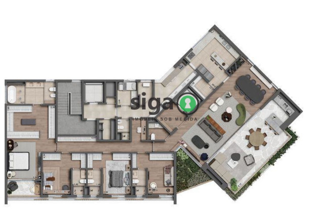 Imagem Apartamento com 4 Quartos à Venda, 340 m² em Jardins - São Paulo