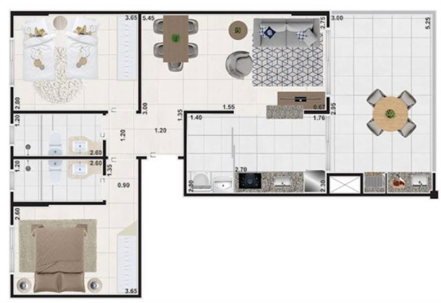 Imagem Apartamento com 2 Quartos à Venda, 80 m² em Enseada - Guaruja