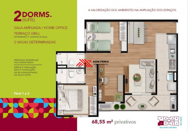 Imagem Apartamento com 2 Quartos à Venda, 45 m² em Vila Rosália - Guarulhos Imagem Apartamento com 2 Quartos à Venda, 45 m² em Vila Rosália - Guarulhos