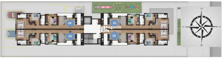 Imagem Apartamento com 3 Quartos à Venda, 77 m² em Centro - Pinhais Imagem Apartamento com 3 Quartos à Venda, 77 m² em Centro - Pinhais