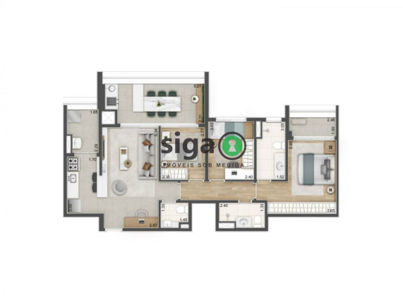 Imagem Apartamento com 3 Quartos à Venda, 95 m² em Alto Da Boa Vista - São Paulo