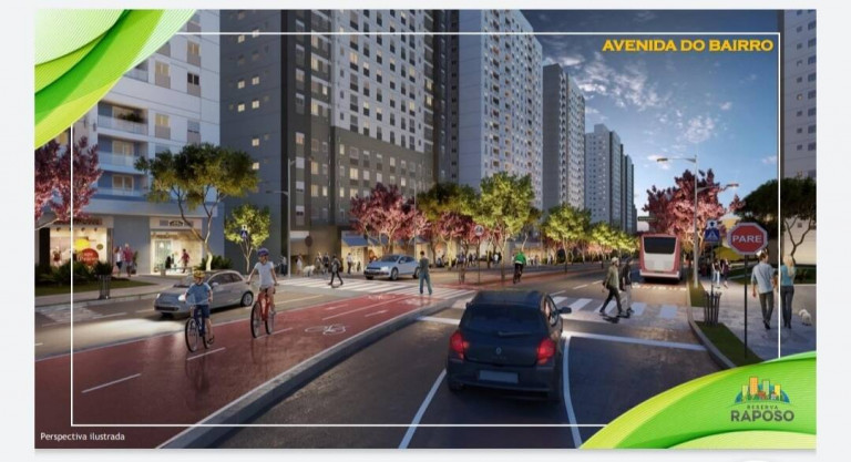 Apartamento com 2 Quartos à Venda, 44 m² em Conjunto Promorar Raposo Tavares - São Paulo