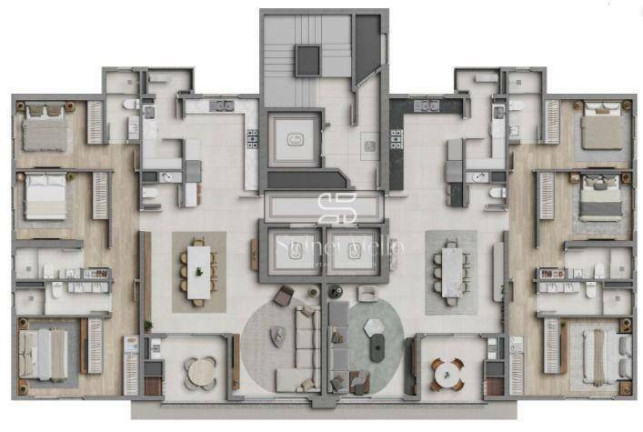 Imagem Apartamento com 3 Quartos à Venda, 152 m² em 2 Quadra Centro - Balneário Camboriú