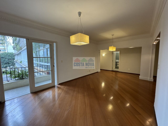 Apartamento com 3 Quartos para Alugar, 138 m² em Higienópolis - São Paulo