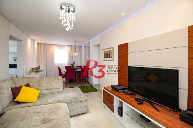 Imagem Apartamento com 3 Quartos à Venda, 131 m² em Vila Belmiro - Santos Imagem Apartamento com 3 Quartos à Venda, 131 m² em Vila Belmiro - Santos
