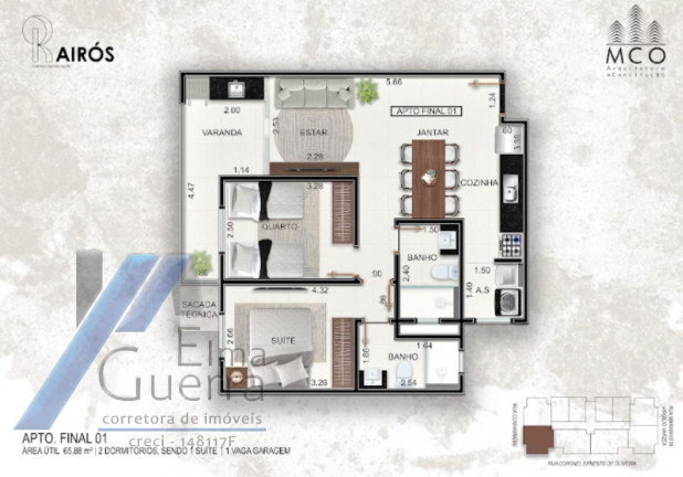 Imagem Apartamento com 2 Quartos à Venda, 65 m² em Centro - Ubatuba
